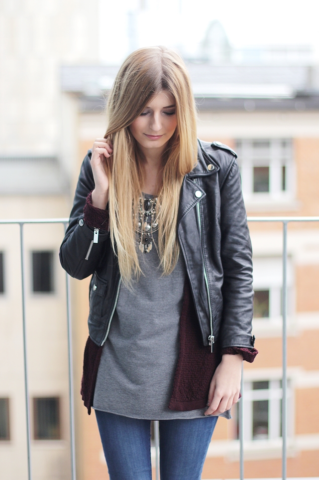 Simple Leather Jacket